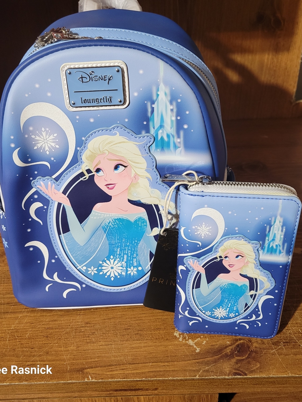 Loungefly Bam Exclusive Frozen Mini Backpack And Wallet Set. Nwt
